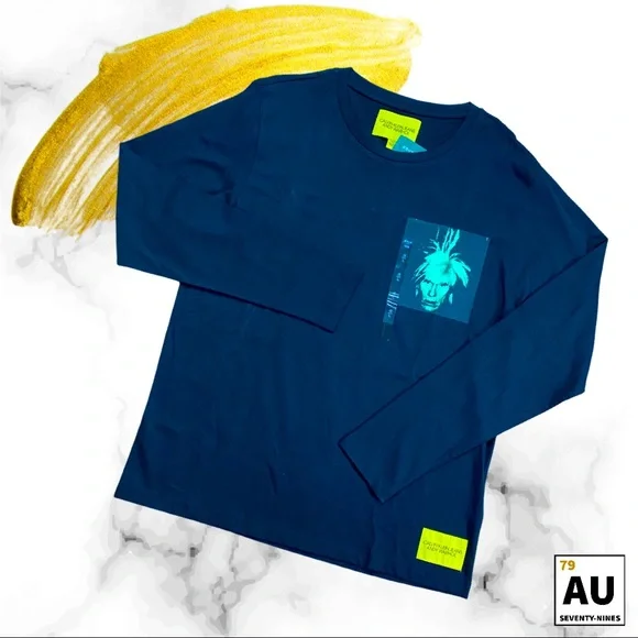 NWT - Calvin Klein x Andy Warhol Long Sleeve Shirt - Picture 2 of 10